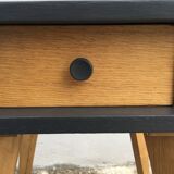 Vintage bedside feet compass restyled