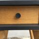 Vintage bedside feet compass restyled