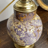 Ceramic and brass lamp