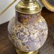 Ceramic and brass lamp