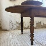 Oval farmhouse table 250cm pine