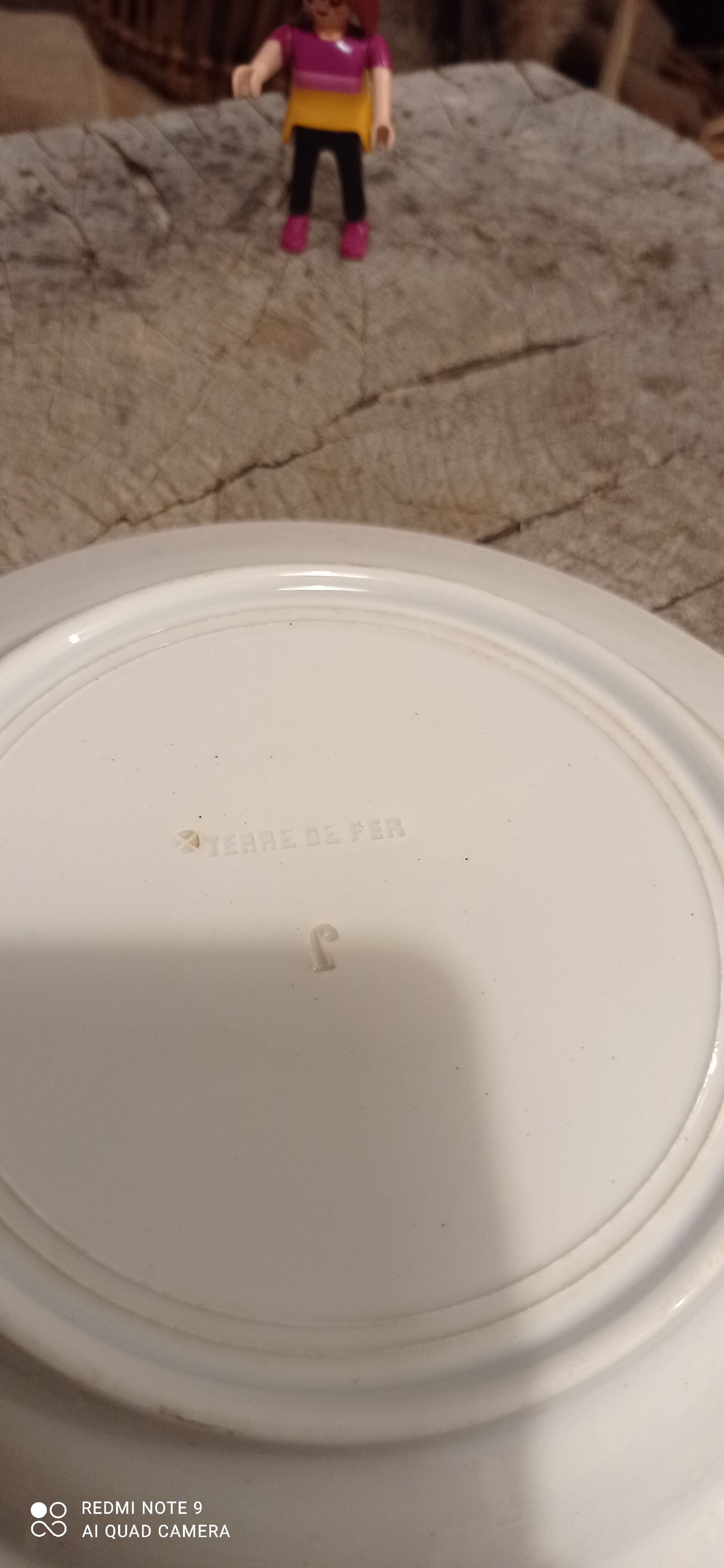 Lot plates iron earth