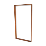 Miroir scandinave en teck, Suède, 1960, 86cm x 44cm