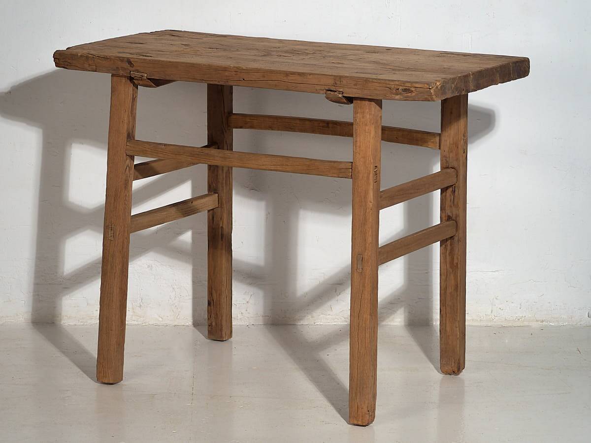Antique wooden console table (c.1920) #6