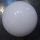 Old ceiling lamp/wall lamp white opaline globe Ø 15 cm Art Deco 1930 TBE