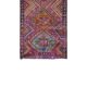 Vintage Turkish hallway rug 127x370 cm