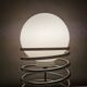Vintage spiral table lamp 70s