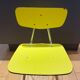 Yellow chair in child formica