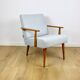 Vintage armchair with armrests Loft - blue sky