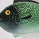 Plat poisson décoratif en céramique