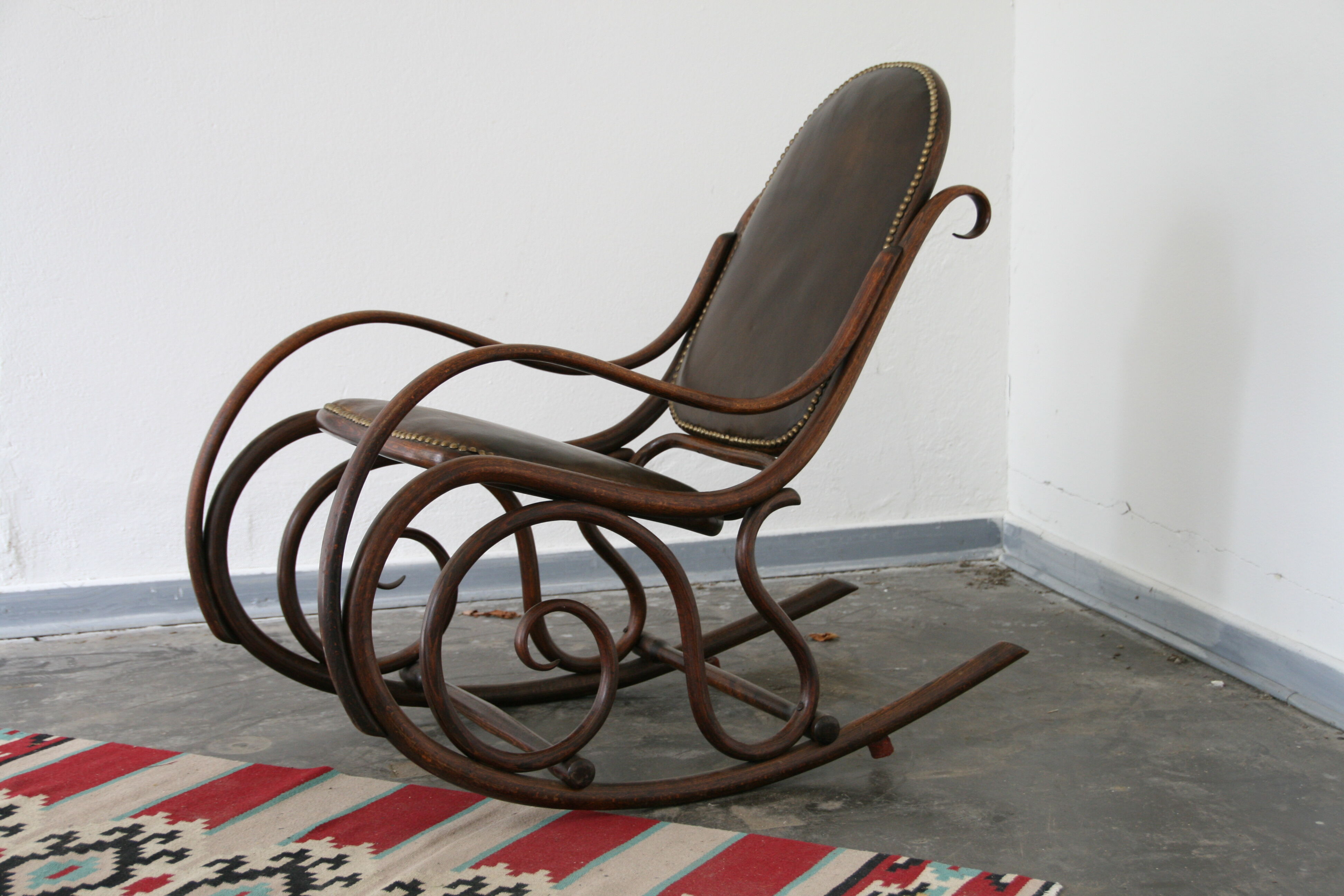 Vintage bentwood rocking chair