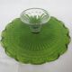Cake display dish or pie on foot