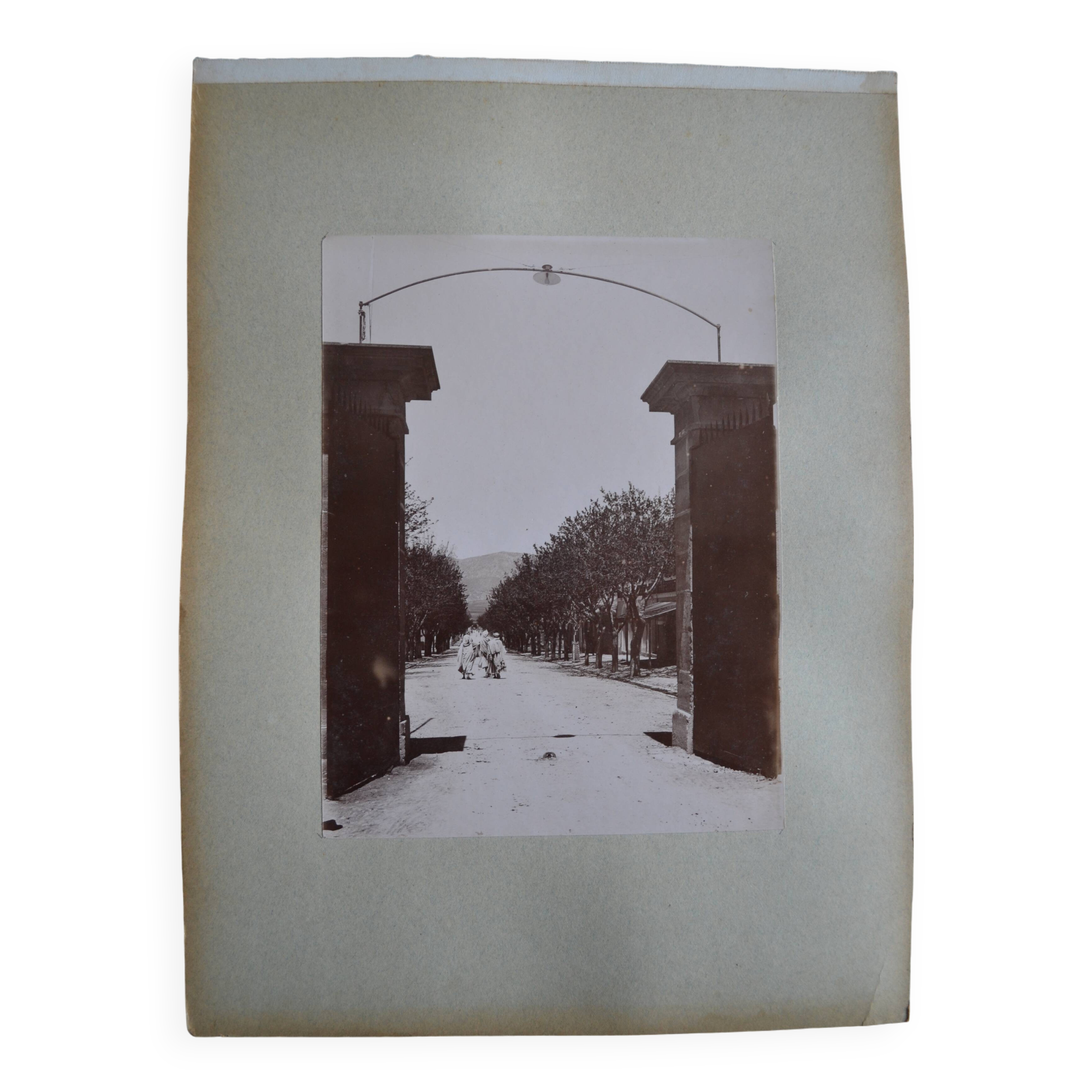 Old albumen print photo Maghreb? Algeria?