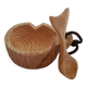 Kuksa cup and teaspoon
