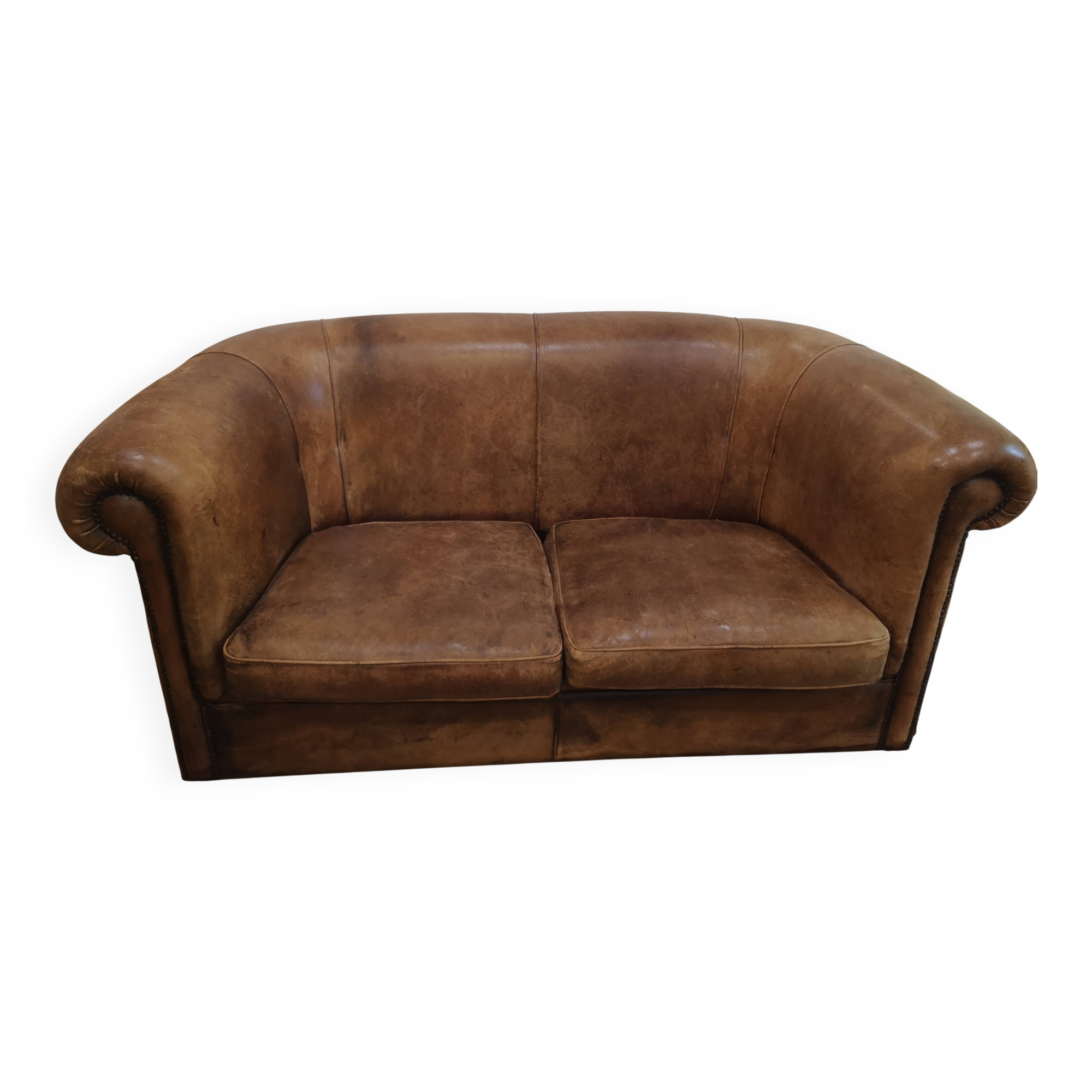 Vintage leather sofa