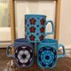 Lot de mugs staffordshire