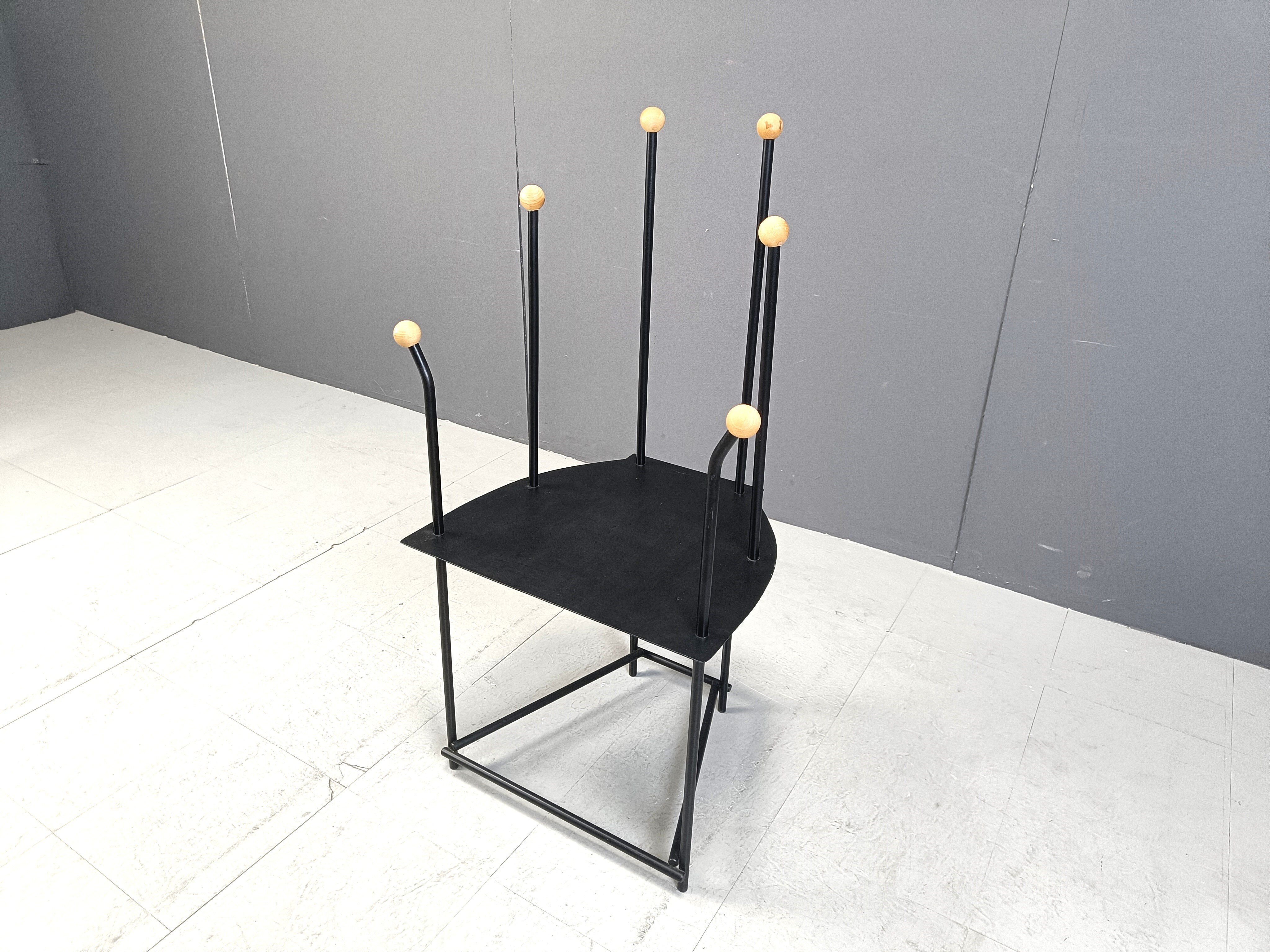 Postmodern lounge chair, 1980s