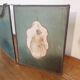 Mirror triptych barber vintage 66cm x 27cm