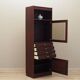 Meuble en acajou, design danois, années 1970, production : Danemark