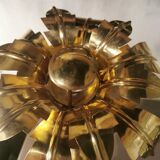 Brass palm tree lamp
