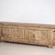 Antique mint green patinated TV cabinet (c.1900) #33