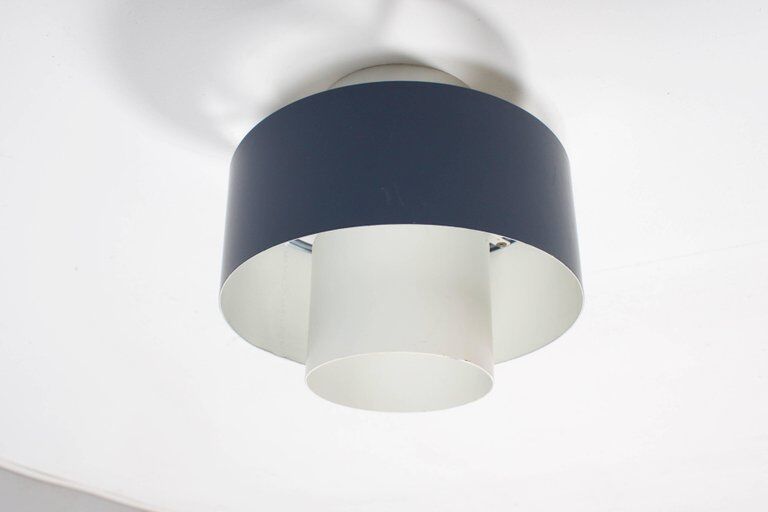 Ceiling light industrial Louis Kalff for Philips Eindhoven