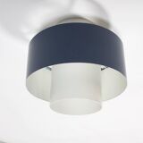 Ceiling light industrial Louis Kalff for Philips Eindhoven