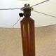 Scandinavian floor lamp in vintage teak 60s