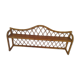 Rattan shelf