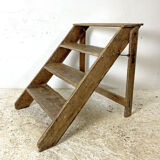 Old low stepladder