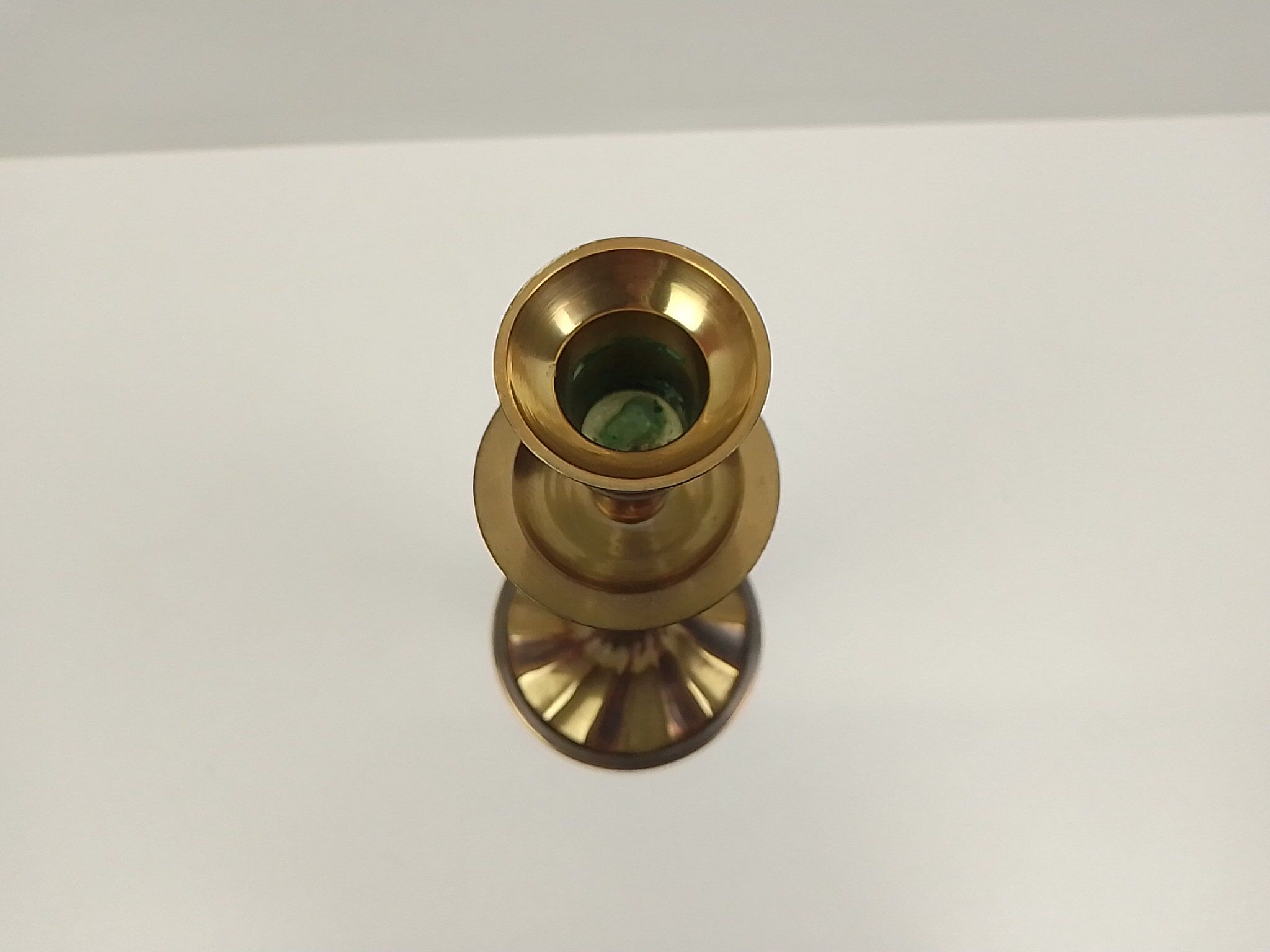Brass candle holder