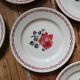 Lot #1 of 6 Germaine de Badonviller dessert plates