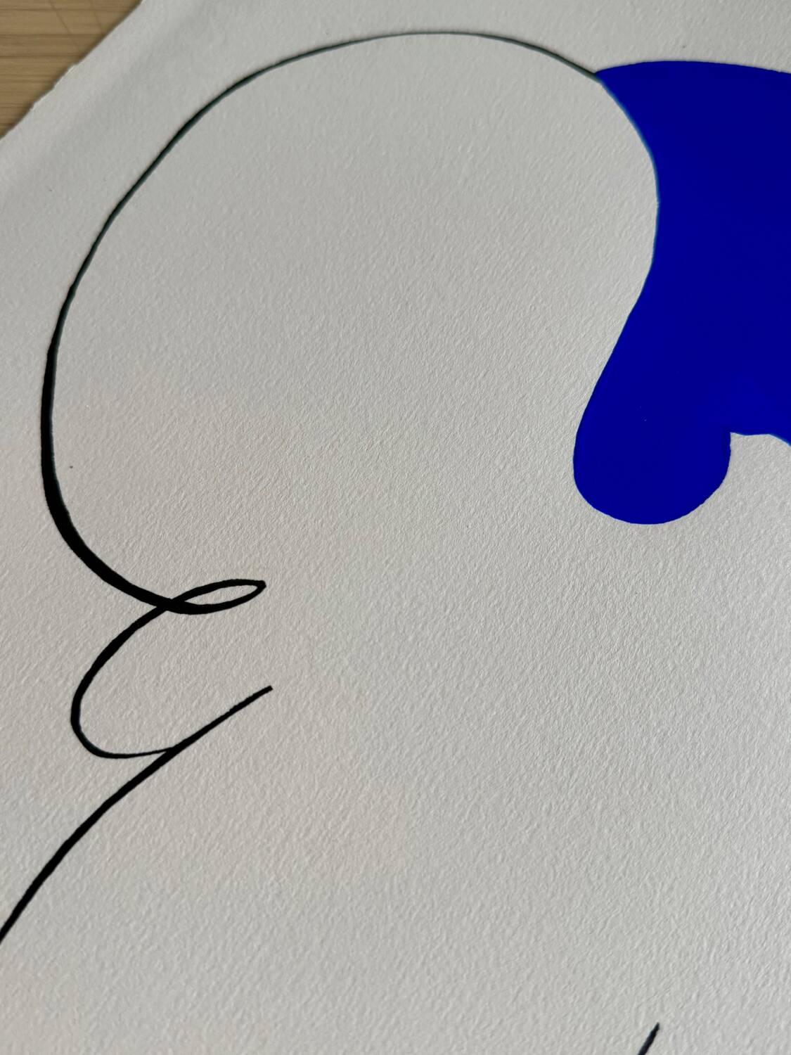 Blue Sun 01 - 30 x 40 cm - Atelier Agapé