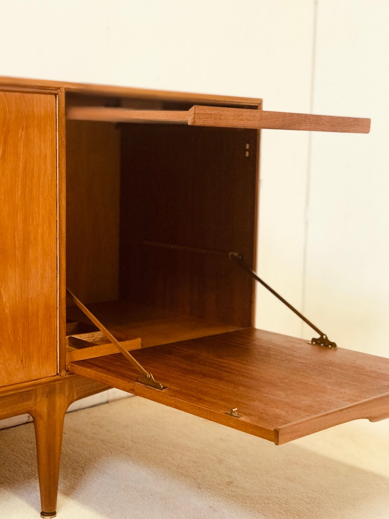 McIntosh teak sideboard made in Scotland in the 60’s designed by Tom Robertson
