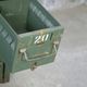 Furniture industrial metal business of the army, 21 drawers locker