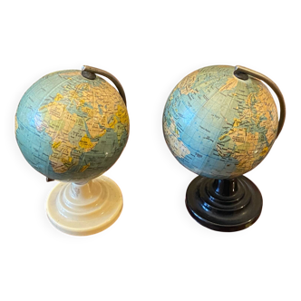 Vintage earth globe