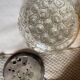 Helena Tynell transparent glass ceiling light - 60/70 snail model