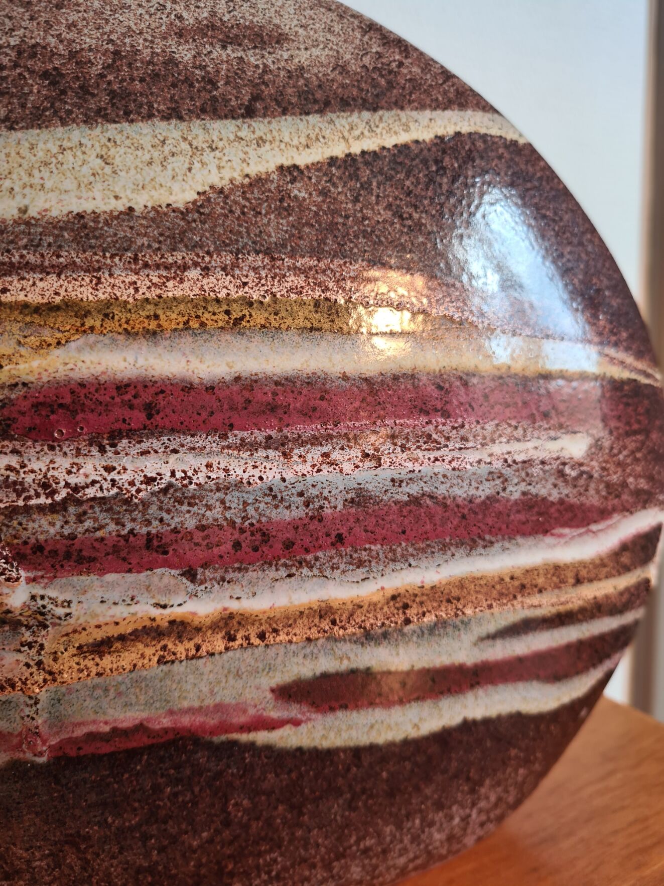 Anne and Pierre Roset ceramics lampfoot