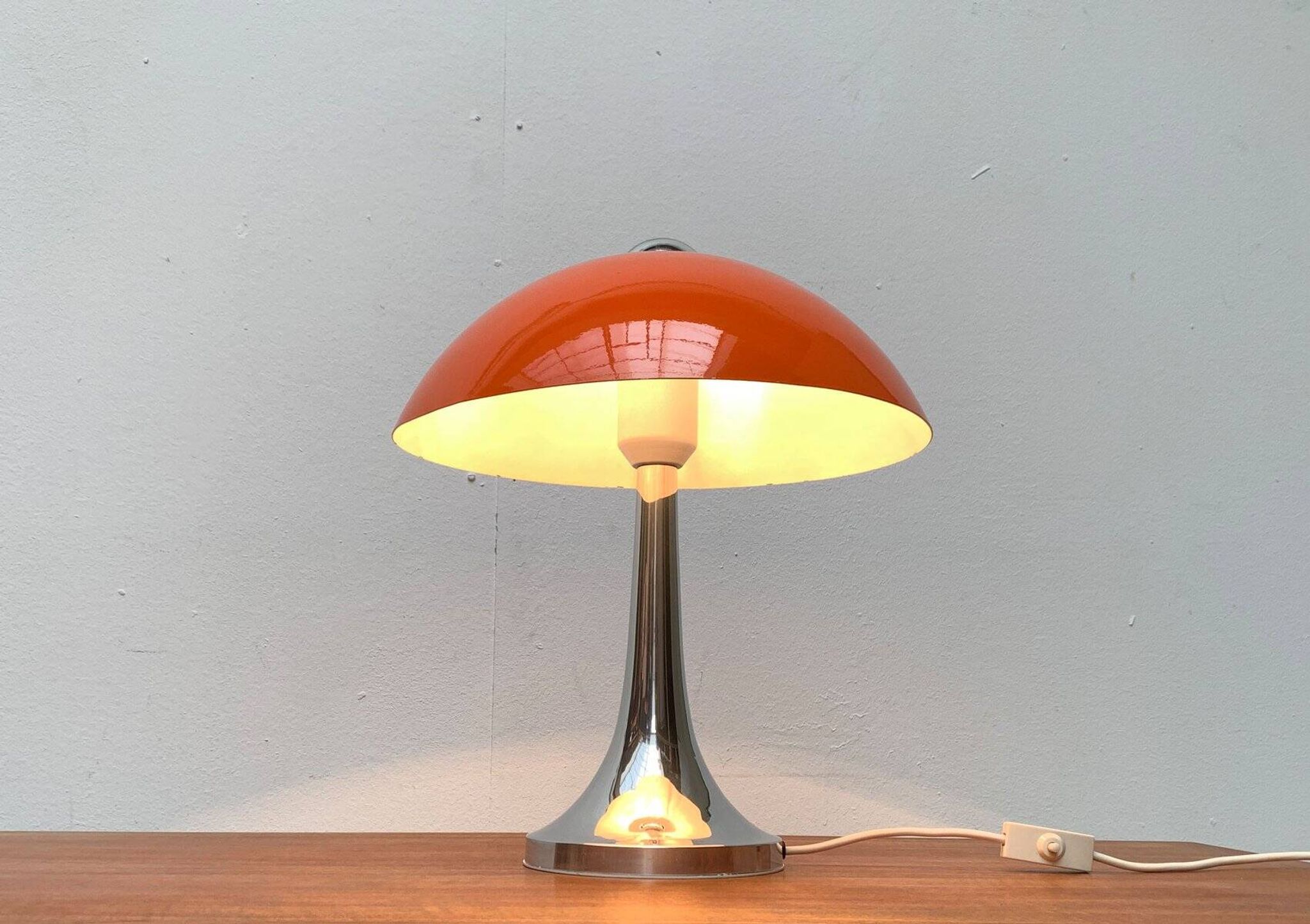 Lampe de table champignon espace âge milieu du siècle, années 1960