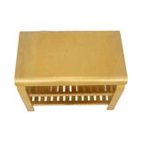 Vintage Curved Birch Plywood Coffee Table Side Table 1990s Ikea Design Sweden