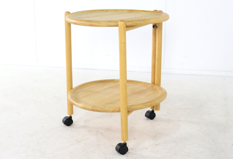 Trolley with removable trays attr. Jens Quistgaard