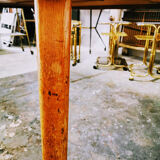 Vintage  table with compass feet 1960s