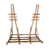 Bamboo rattan shelf