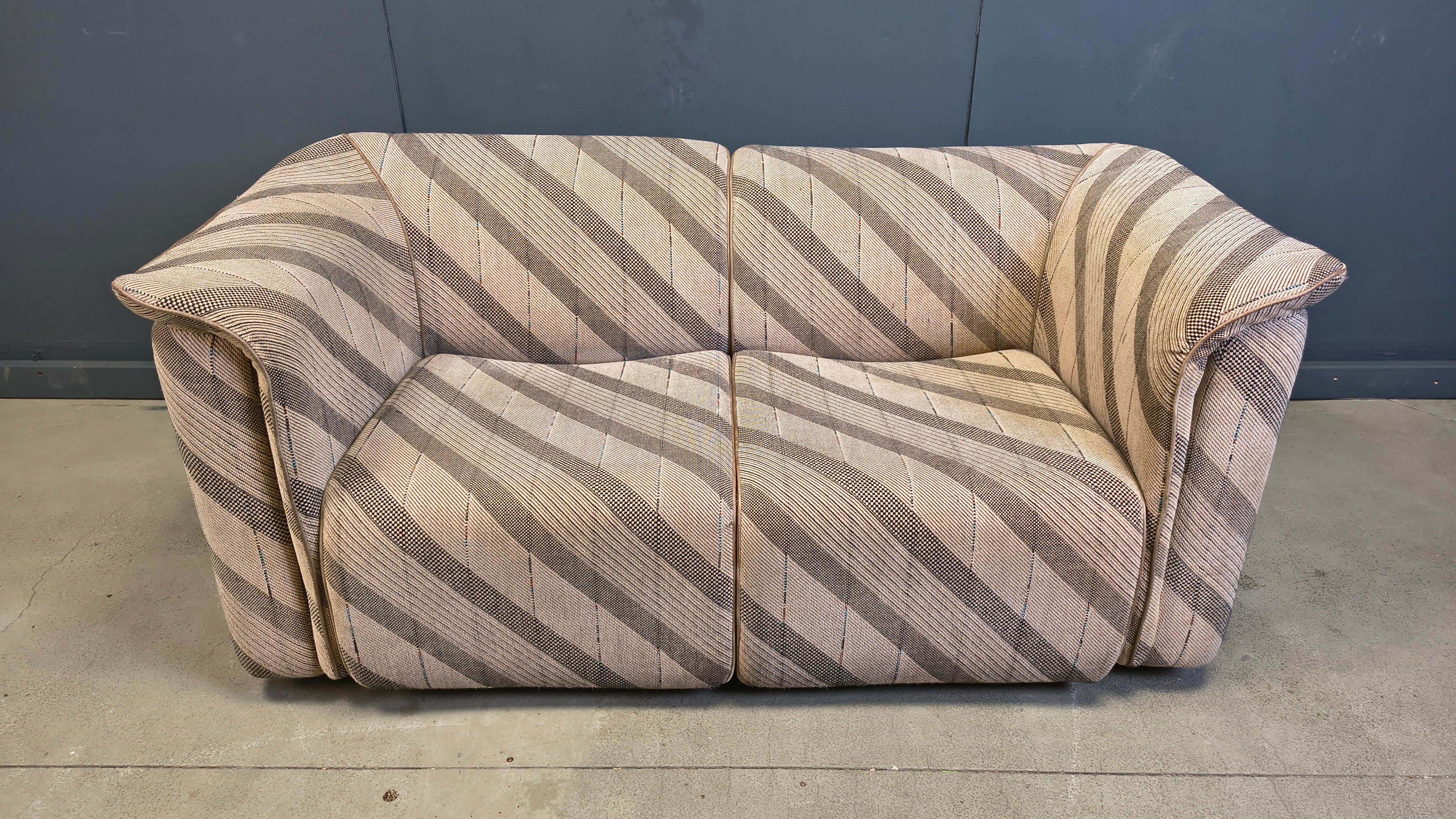 Vintage two seater sofa by Karl Wittmann, 1970s