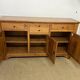 Solid wood sideboard
