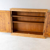 Solid oak storage cabinet