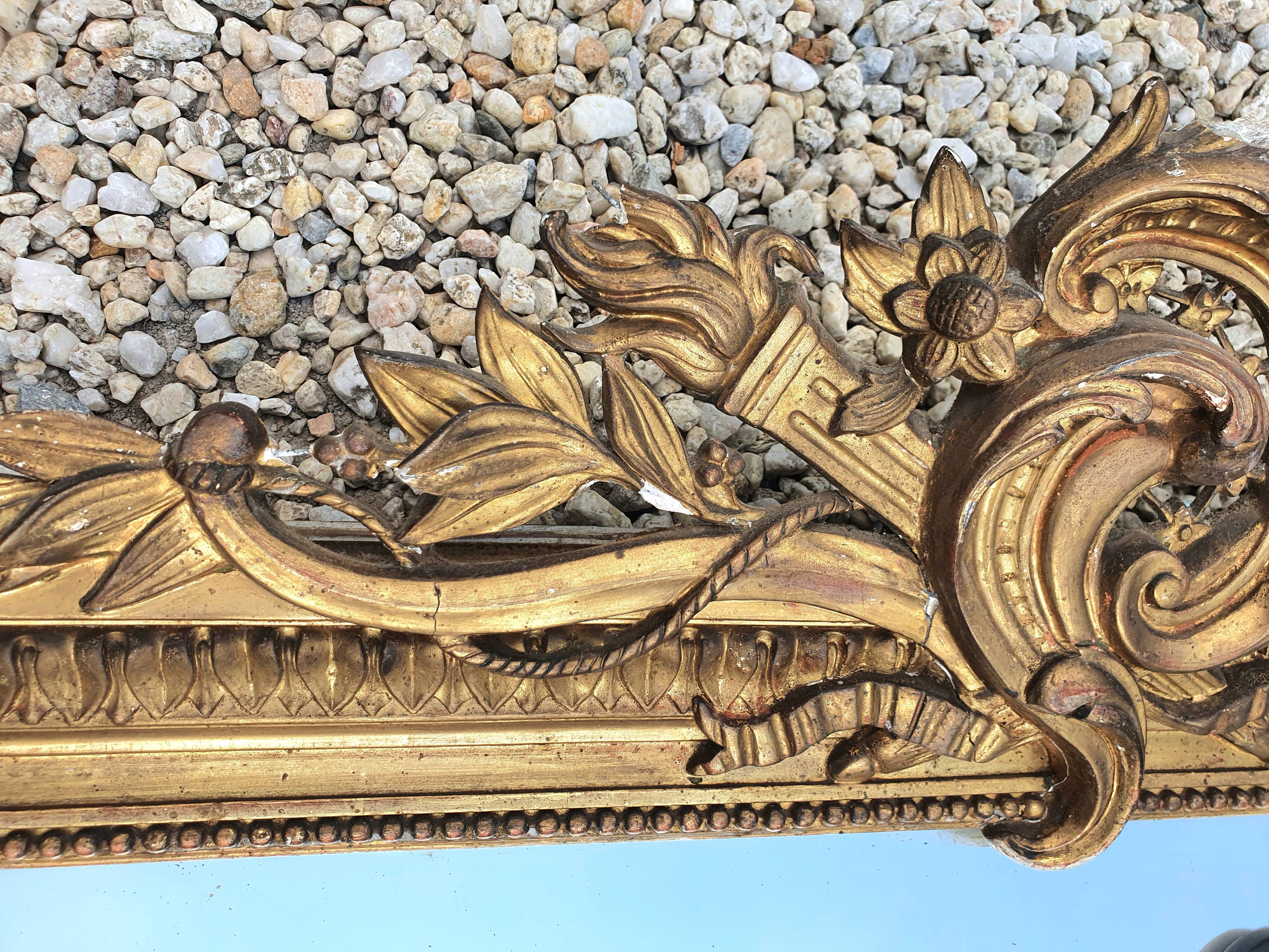 Golden mirror, 19th century