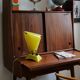 Lampe en plexiglas 1950