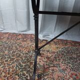 Table de bistrot métal et bois SEREX, 1920