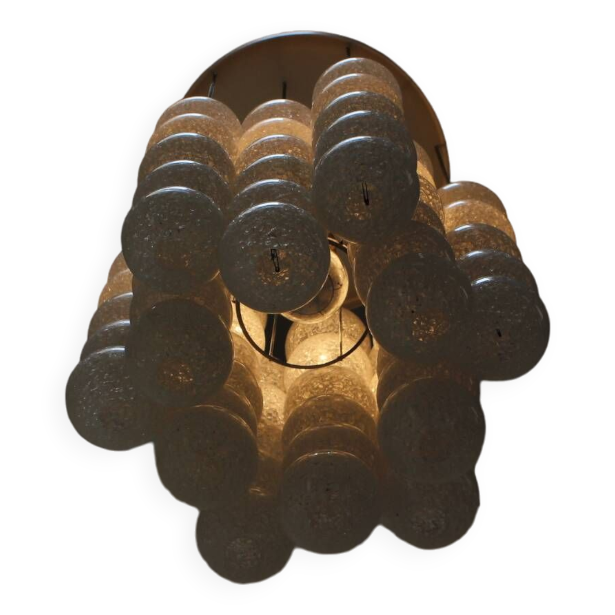 Lampe pendante "Bubble" de Napako, Tchécoslovaquie, années 1970